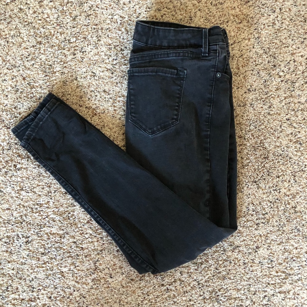 Mid Rise Rockstar Skinny Jeans
